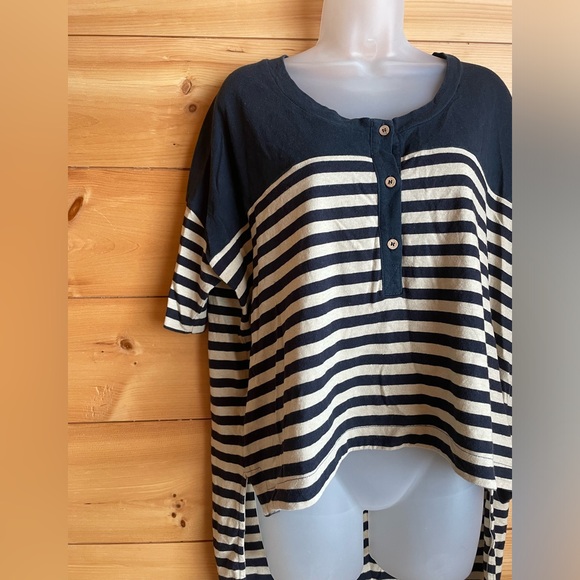 Striped high low top Nanushaka - Picture 4 of 6